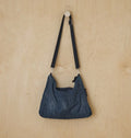Herringbone woven convertible tote/hobo bag